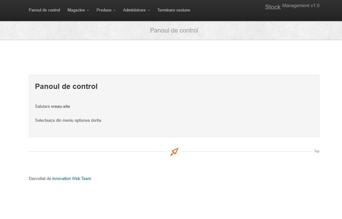 Test proiect dormitor