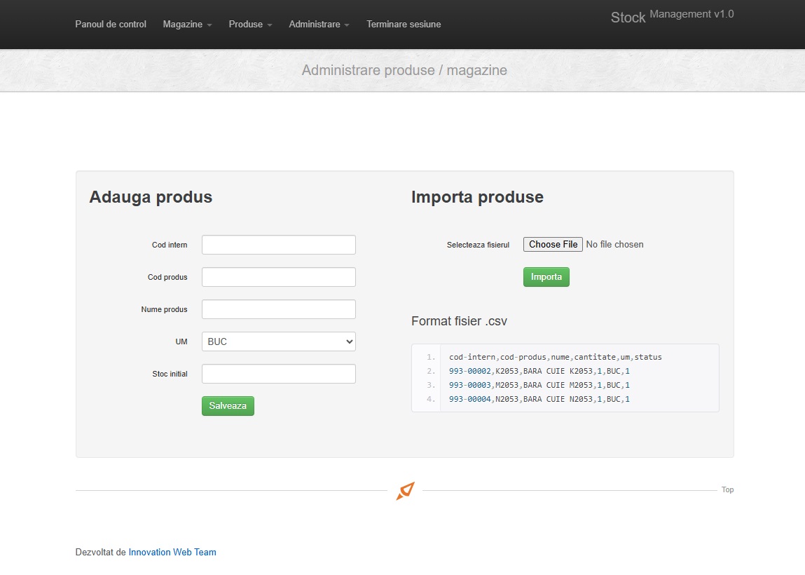 Test proiect dormitor